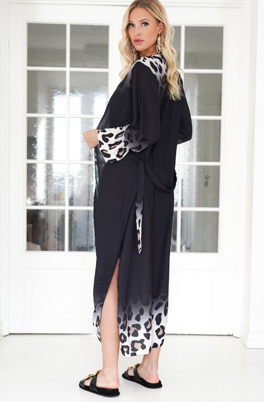 Mixed Brands Leo Kaftan Long 254002 - Black