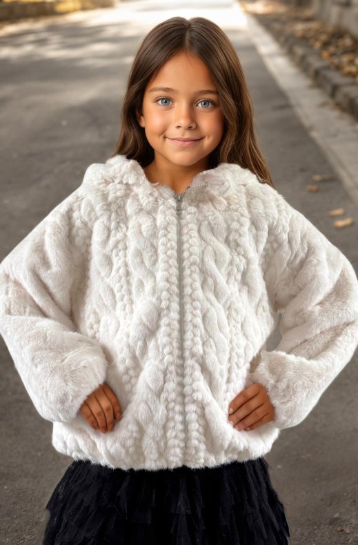 Mixed Brands - Hooded Jacket 8314 - Cream