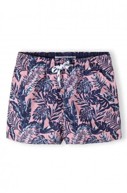 Mixed Brands Kids - Swim Shorts Palms - Pink