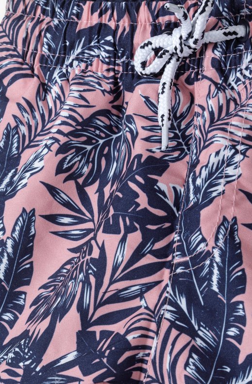 Mixed Brands Kids - Swim Shorts Palms - Pink