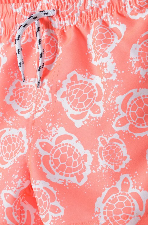 Mixed Brands Kids - Swim Shorts Turtles - Pink