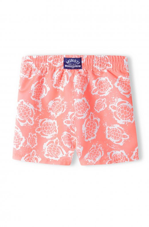 Mixed Brands Kids - Swim Shorts Turtles - Pink