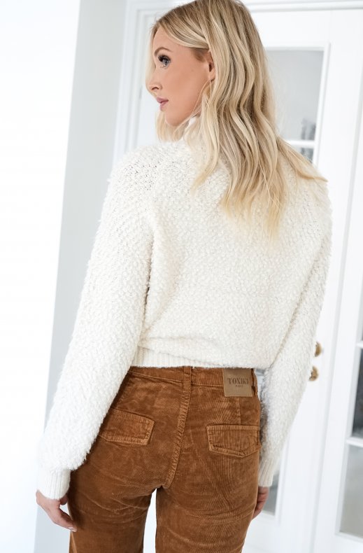 Mixed Brands - Long velour pant 2745 - Camel