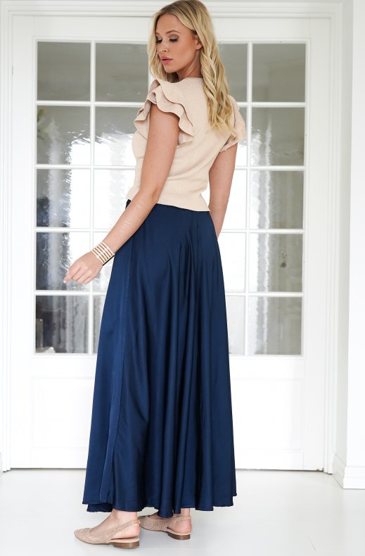 Mixed Brands - Maxi skirt 78245 - Navy