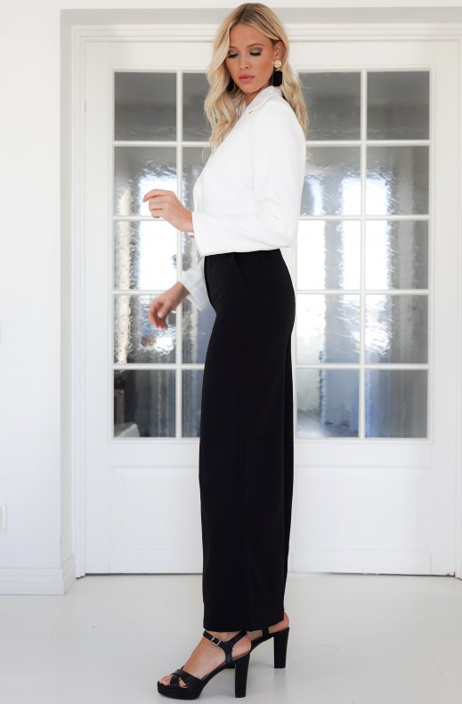 Mixed Brands - Wide Leg Palazzo Trousers 13305 - Black