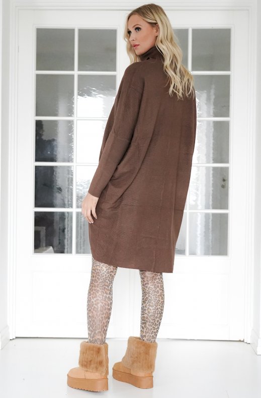 Mixed Brands - Polo dress BL028 - Brown