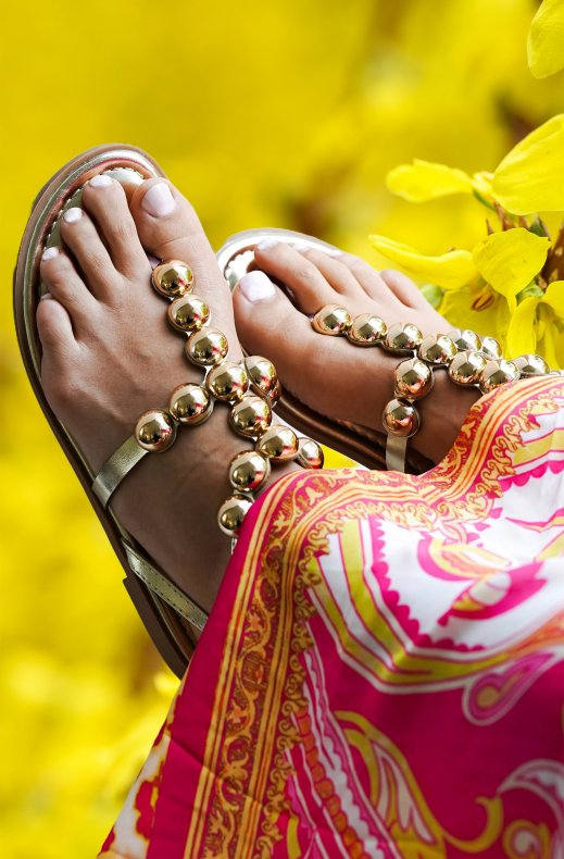 Mixed Brands - Sandals 9701 - Gold
