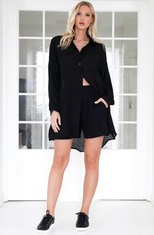 Mixed Brands - Set Shirt and Shorts 62456 - Black