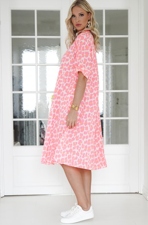 Mixed Brands - Shirt Dress Leo 83767 - Pink Flash