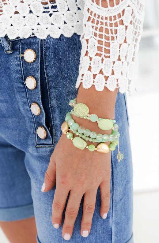 Mixed Brands - Crochet top Toppa 71853 - White