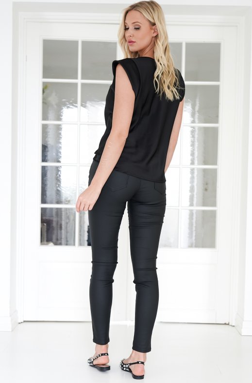 Mixed Brands - Satina Top 16872 Black