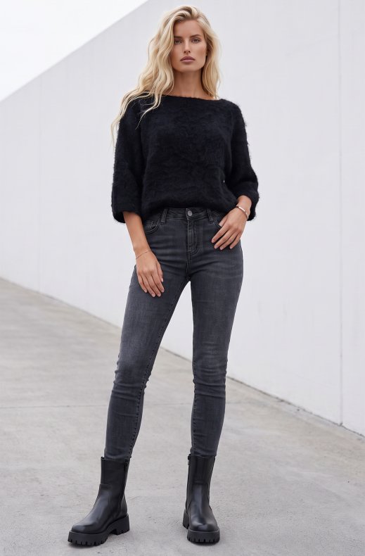 Mixed Brands - Skinnyjeans EB099 - Black