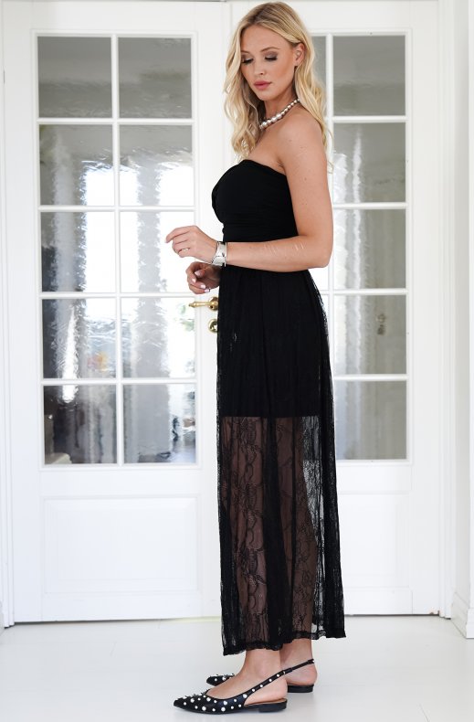 Mixed Brands - Lace Skirt 10497 - Black