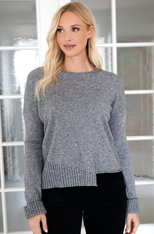 Mixed Brands - Flared velour pant H2741 - Black