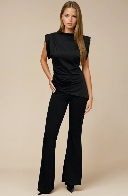 Mixed Brands - Symmetrical Top 90204 - Black
