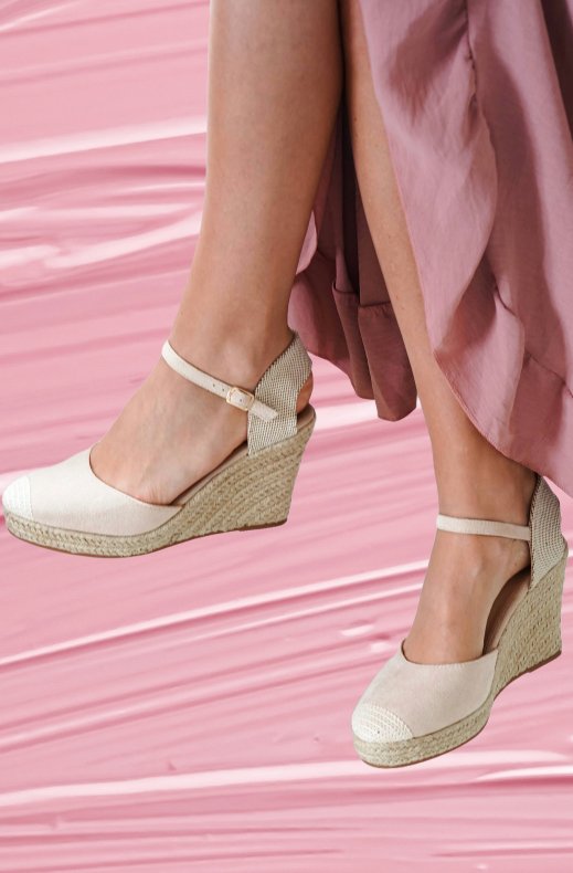 Mixed Brands - Wedge H8-378 - Beige