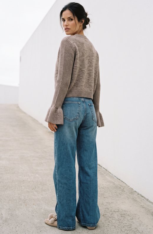 Mixed Brands - Palazzo Long Jeans 2038 - Blue