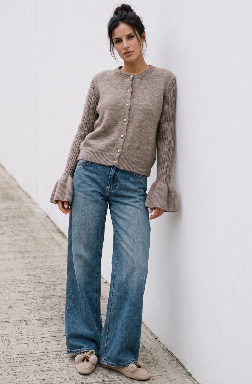 Mixed Brands - Palazzo Long Jeans 2038 - Blue