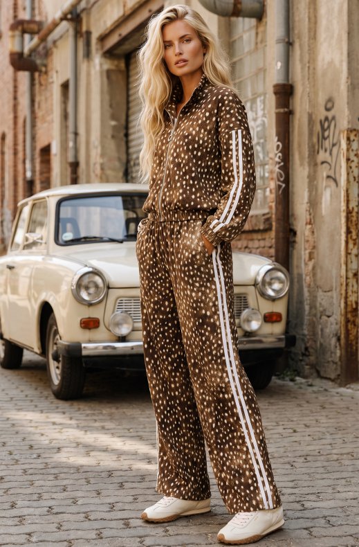 Mixed Brands - Bambi sweat pant 10506 - Brown