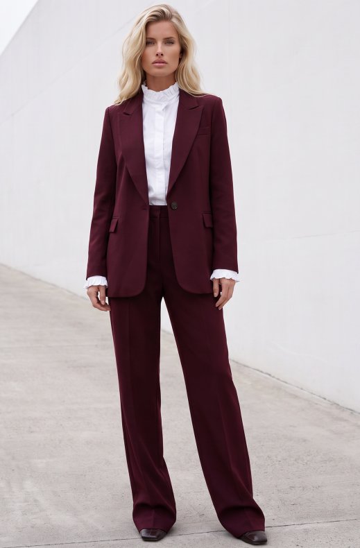 Mixed Brands - Blazer V26126 - Plum