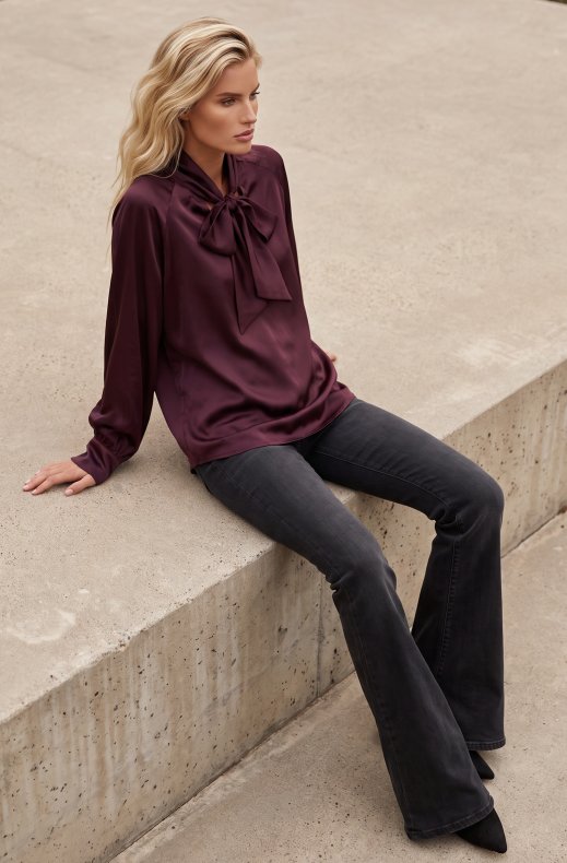 Mixed Brands - Blouse 07131 - Plum