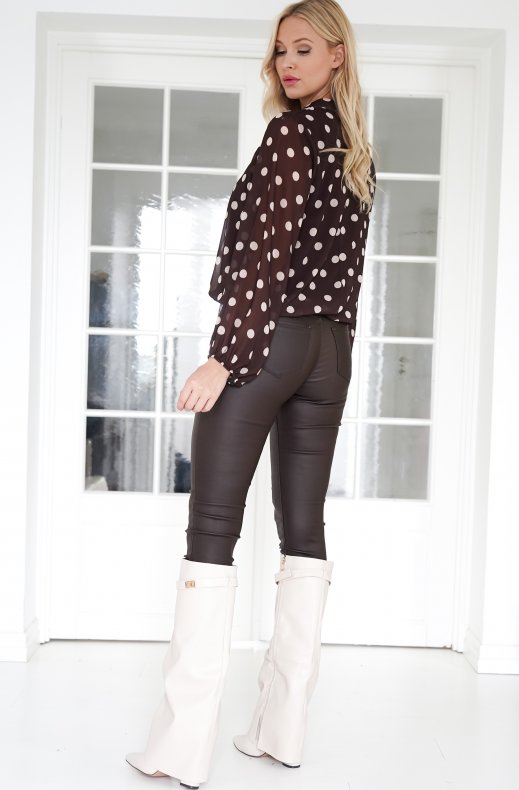 Mixed Brands - Blouse 24121 - Dark Brown