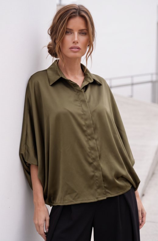 Mixed Brands - Blouse 38726RP - Khaki