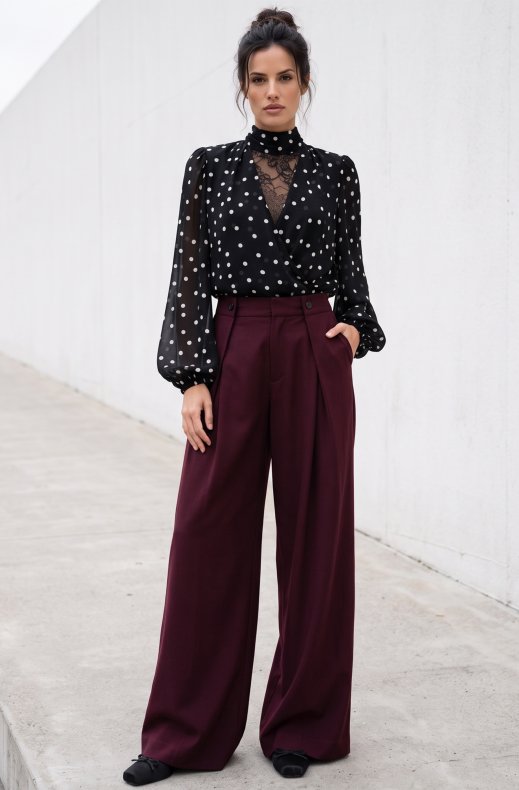 Mixed Brands - Blouse GL_1004 - Black Dots