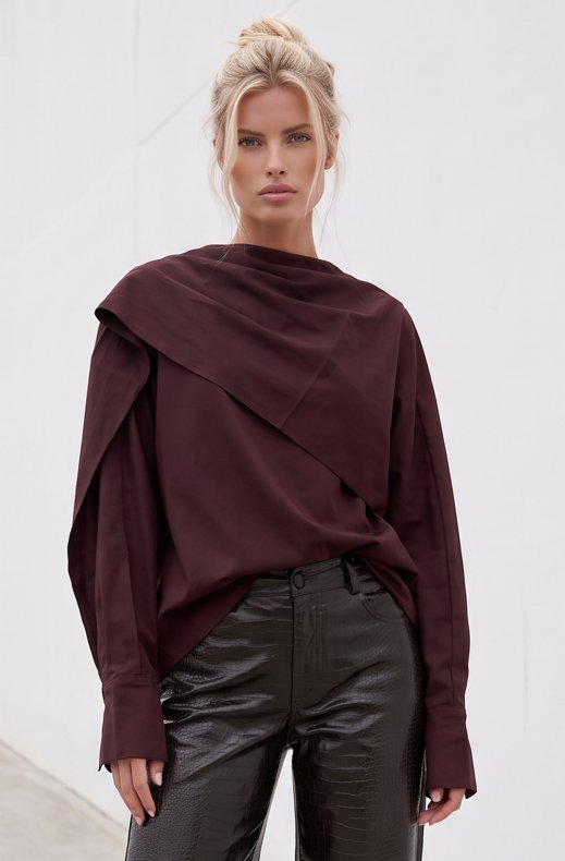 Mixed Brands - Blouse TL2286 - Bordeaux