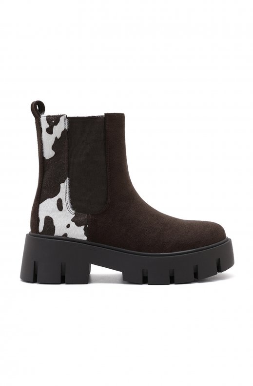 Mixed Brands - Boots with Cow pattern at back WZ-113 - Cow