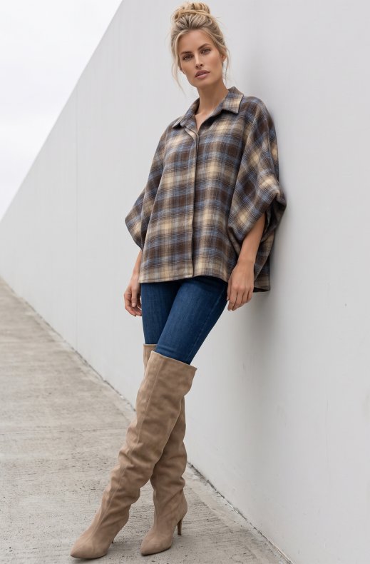 Mixed Brands - High Boots 2571A - Khaki