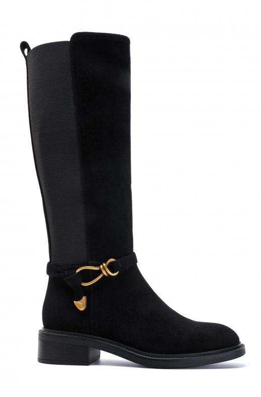 Mixed Brands - Boot with clasp 5350 - Black