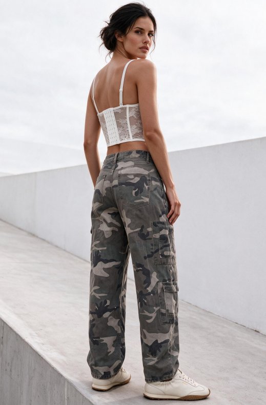 Mixed Brands - Cargo Camo Pant 7121 - Camouflage