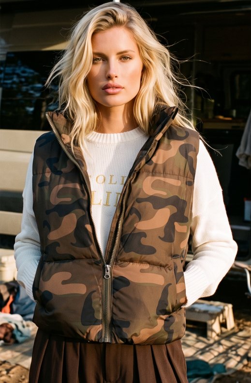 Mixed Brands - Camo Vest HY126 - Camo