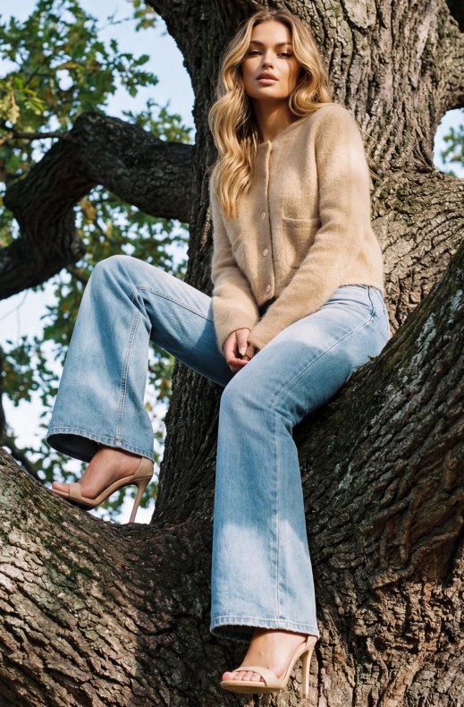 Mixed Brands - Cardigan Angora 2765 - Beige