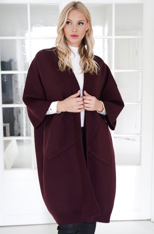 Mixed Brands - Cardigan 6378 - Bordeaux