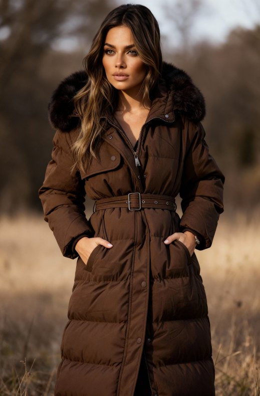 Mixed Brands - Winter jacket FC7523 - Brown