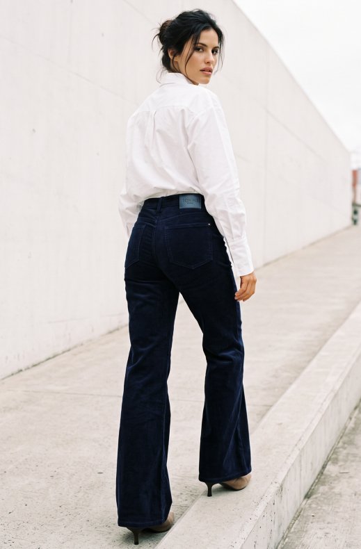 Mixed Brands - Flare Pant H2955 - Navy