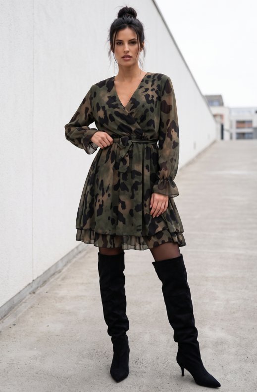 Mixed Brands - Dress 26485 - Khaki