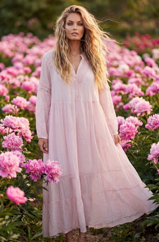 Mixed Brands - Maxidress 26A436 - Pink