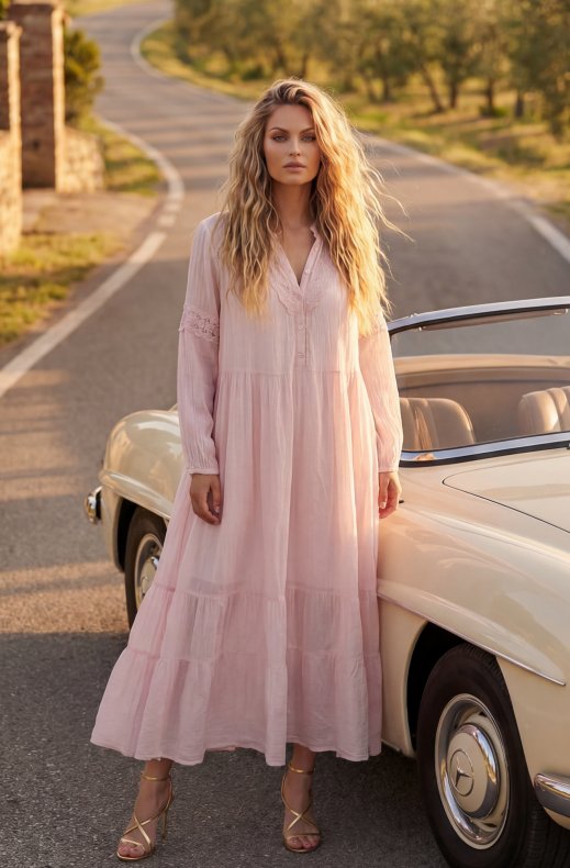 Mixed Brands - Maxidress 26A436 - Pink