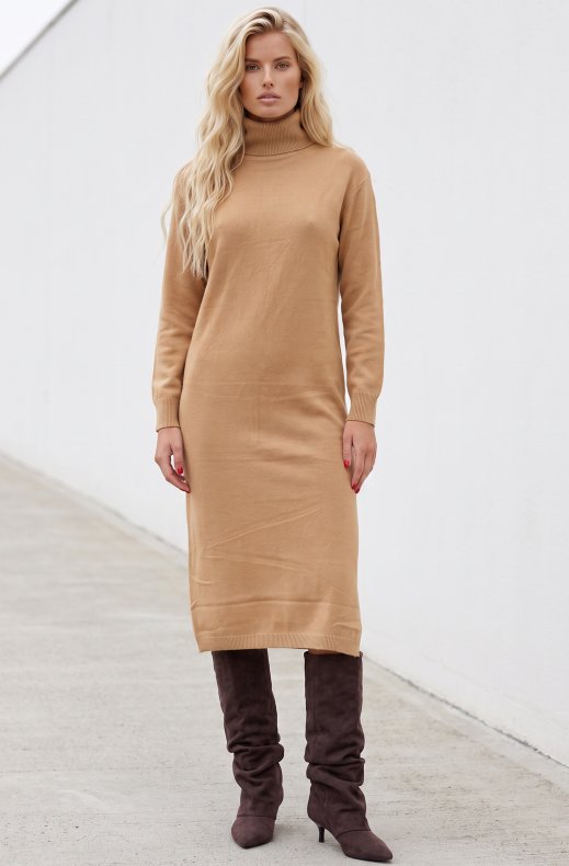 Mixed Brands - CapeDress DO-F5761 - Camel