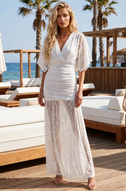Mixed Brands - Dress Juny26 - White