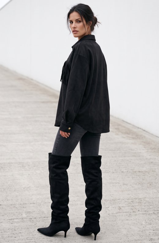 Mixed Brands - High Boots 2571A - Black