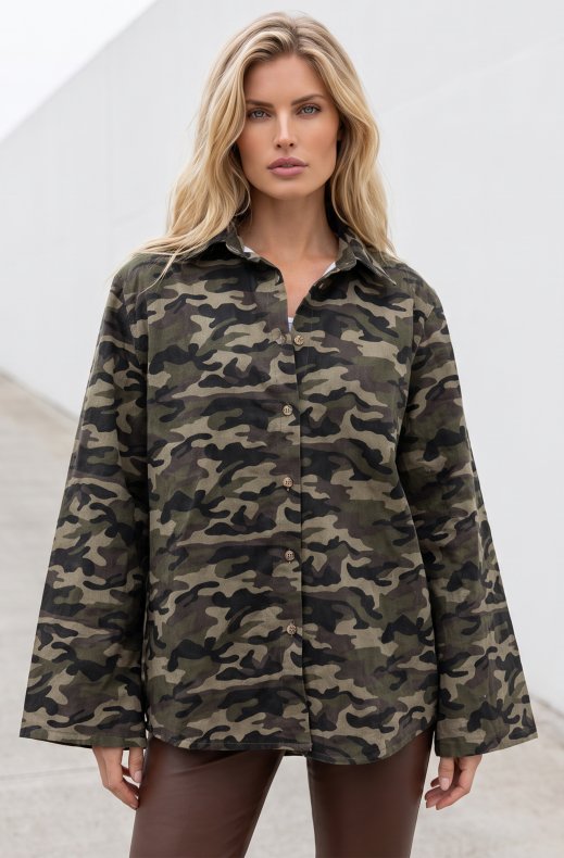 Mixed Brands - Camo Shirt H15895 - Camouflage