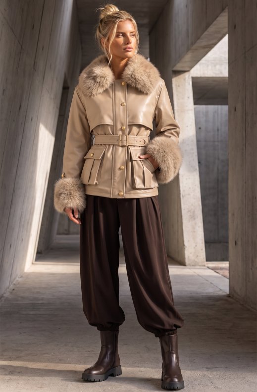 Mixed Brands - Jacket WE1019 - Taupe