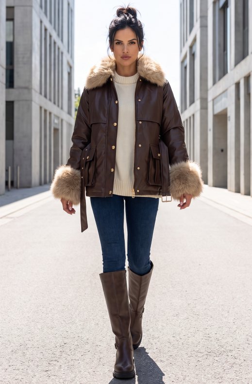 Mixed Brands - Jacket WE1019 - Brown