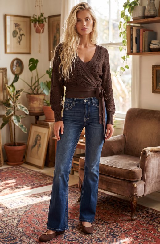 Mixed Brands - Flared Jeans 1971 - Denim