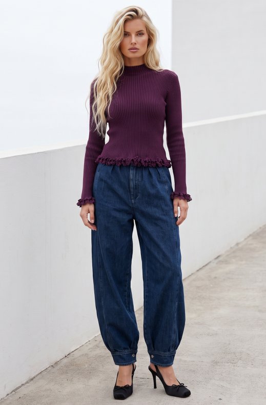 Mixed Brands - Balloon jeans 9379 - Blue