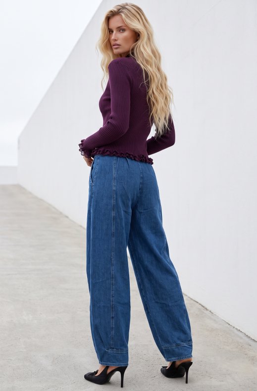 Mixed Brands - Balloon jeans 9379 - Blue